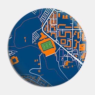 Map Design of Stade de la Mosson Pin