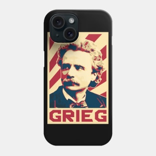 Edvard Grieg Retro Phone Case