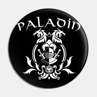 Dnd Paladin Class Symbol Print Pin