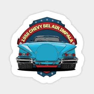 1958 Chey Bel Air Impala Magnet