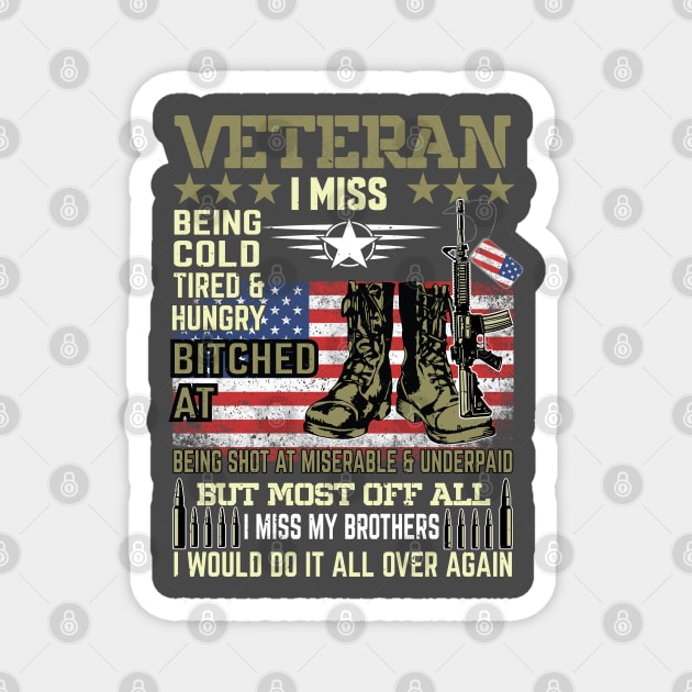 I Am A Veteran Magnet by Kingdom Arts and Designs