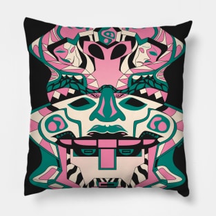 gemini man, veracruz helmet ecopop Pillow