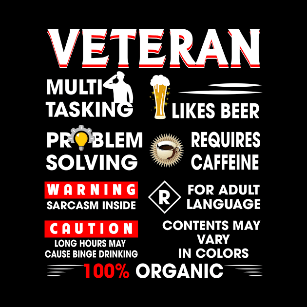 Veteran 100% Organic by paola.illustrations