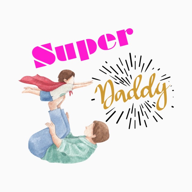 Super Dad themed design by Stephen