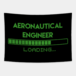 Aeronautical Engineer Loading Tapestry