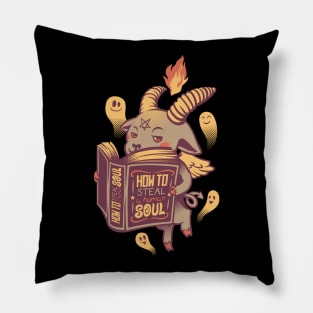 How to Steal a Human Soul Halloween Pillow