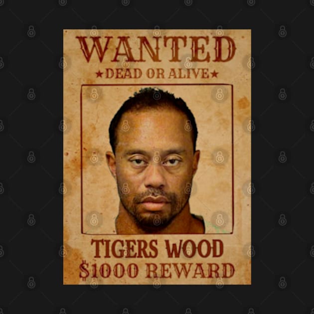 Tiger Woods Mugshot by DarkStile