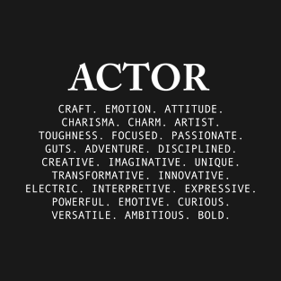 Actor T-Shirt