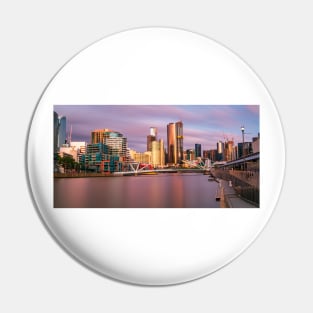 Melbourne sunset Pin