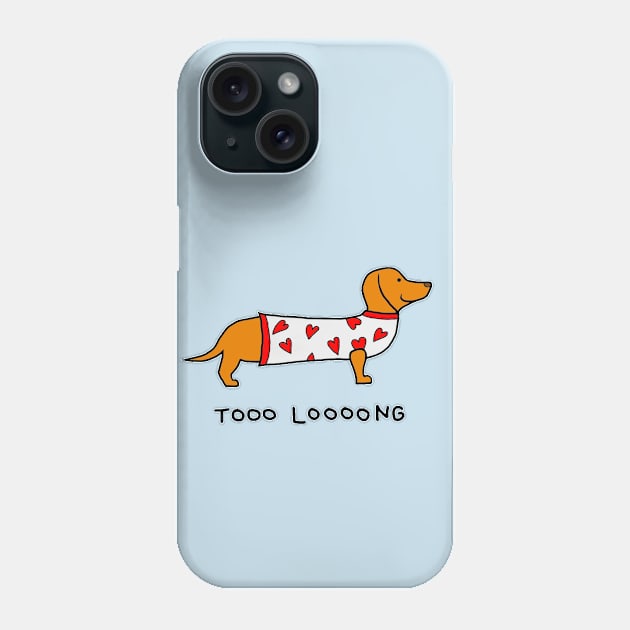 Dachshund Phone Case by DarkoRikalo86