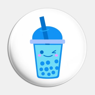 Happy boba Pin