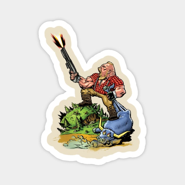 Brock Lesnar Magnet by KillerRabbit