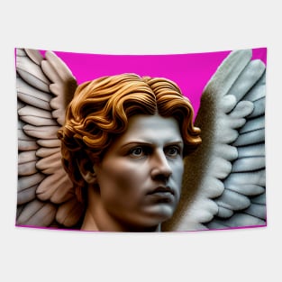 Adhah male angel who opens all paths and fearlessly faces difficulties Tapestry