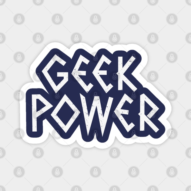 Geek Power Magnet by FunawayHit