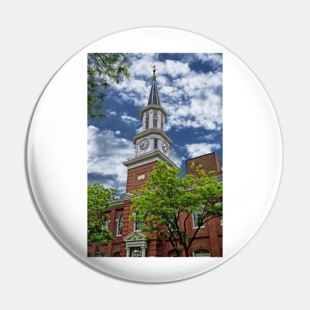 Old Town Alexandria - City Hall Pin by JimDeFazioPhotography