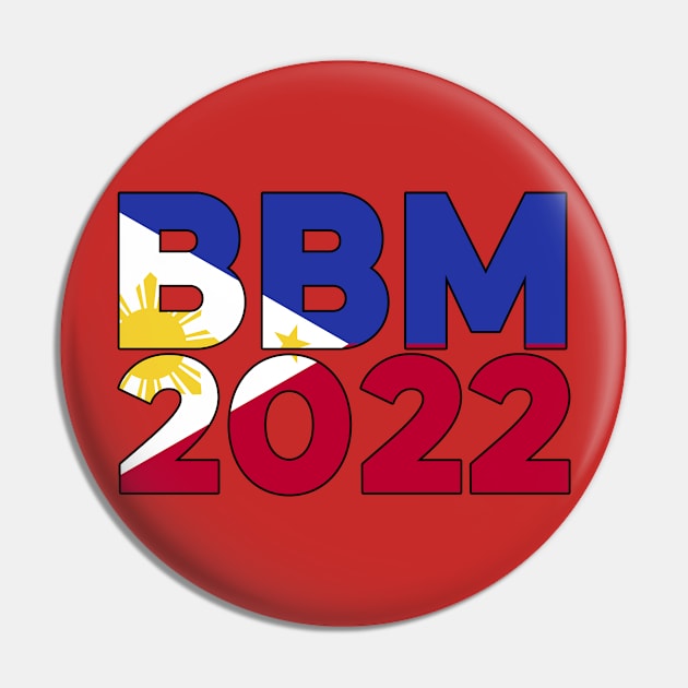 BBM 2022:Bong Bong Marcos Philippine's Flag - Sara Duterte Pin by ForYouByAG