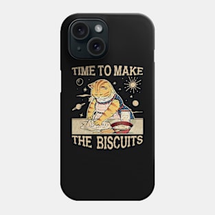 Cute Kitty Time To Make The Biscuits Cat Lover Universe Phone Case