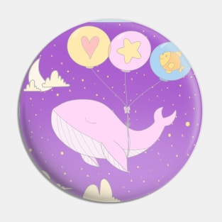 Floating Dreams Pin