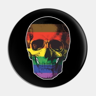 Pride Skull Pin