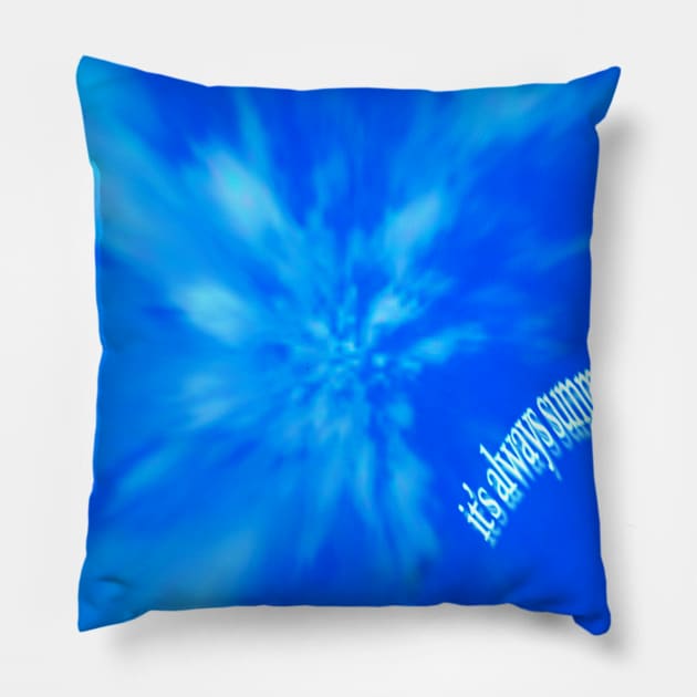 Always Summer Pillow by Owen St Merch