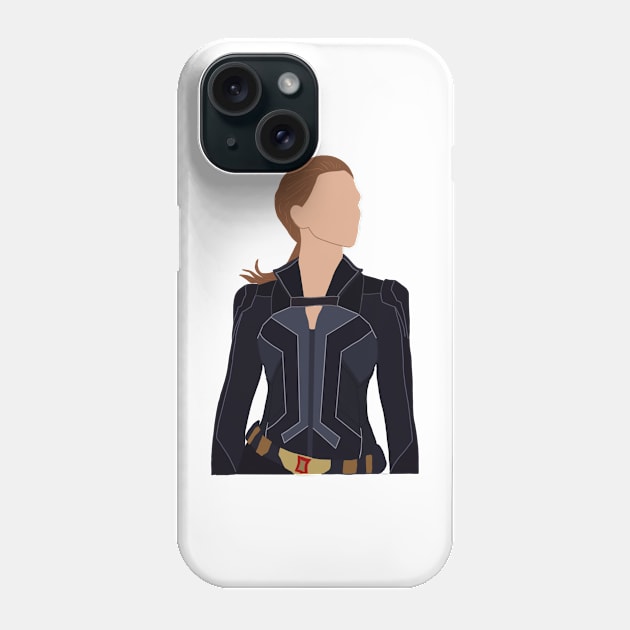 Widow Phone Case by CalliesArt