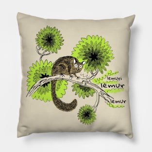 lemur Pillow