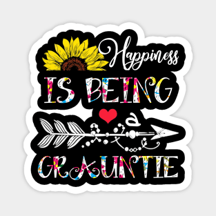 Happiness is being a grauntie mothers day gift Magnet