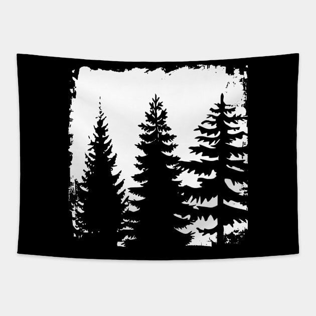 Trees Tapestry by PallKris