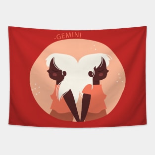 Zodiac Gemini Tapestry