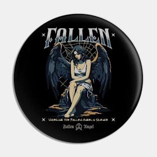 Fallen Angel" Graphic T-Shirt Pin