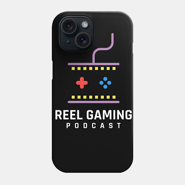 Reel Gaming Podcast (logo 2) Phone Case by Reel Gaming Podcast