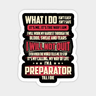 Preparator What i Do Magnet