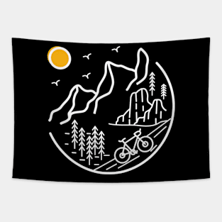 mountain bike Tapestry