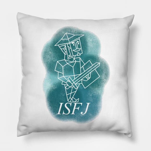 ISFJ - The Defender Pillow by KiraCollins