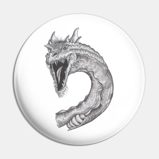 Dragon Snake Pin