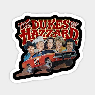 Dukes of Hazzard Stunts Magnet