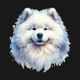 colorful samoyed dog T-Shirt