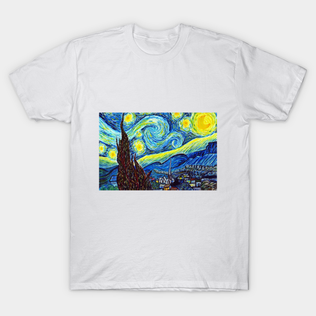 Discover Starry Night - Starry Night - T-Shirt