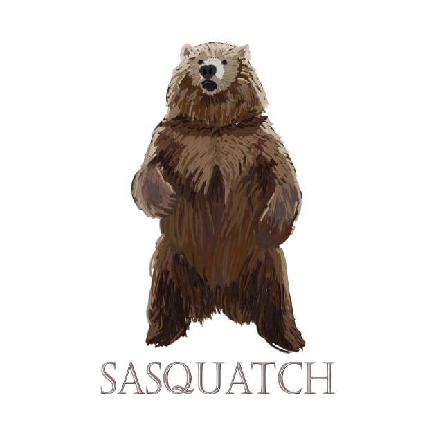 Sasquatch bear by Sci-Emily