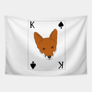 King of foxes Tapestry