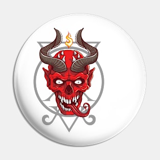 Red Demon Pin