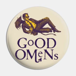 Good Omens Original Aesthetic Tribute 〶 Pin