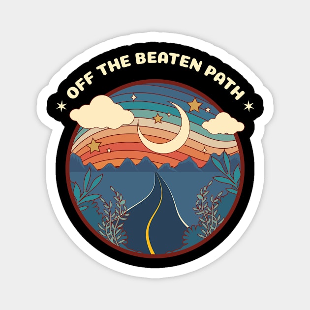 Off the Beaten Path Magnet by Brindle & Bale