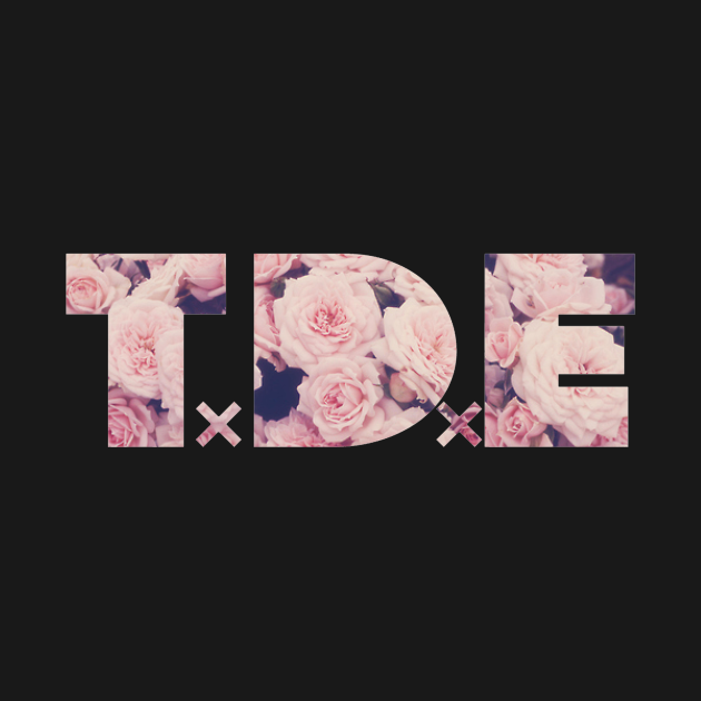 Disover TDE Pink Flowers Logo - Sza - T-Shirt