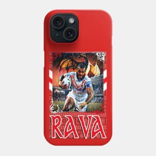 St George-Illawarra Dragons - Mikaele Ravalkawa - RAVA Phone Case