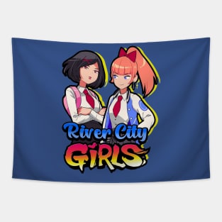 River City Girls: Misako and Kyoko 2 Tapestry