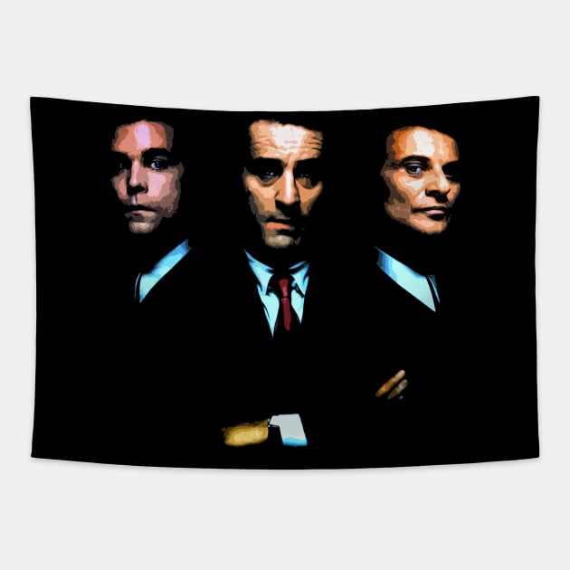 de niro - pesci - liotta Tapestry by oryan80