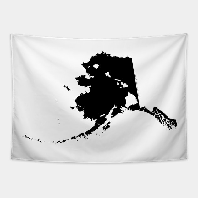 Alaska and Hawai'i Roots by Hawaii Nei All Day Tapestry by hawaiineiallday