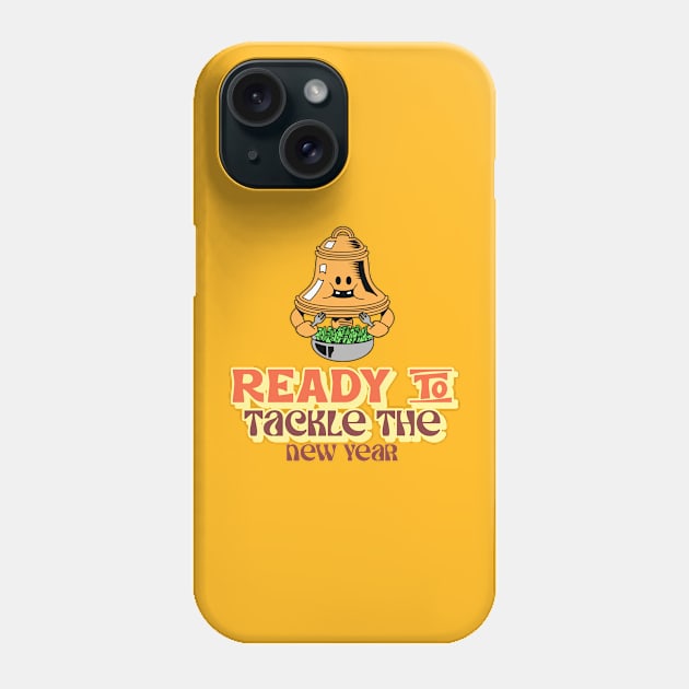Ready to tackle the new year | new years 2023 Phone Case by advanced hive