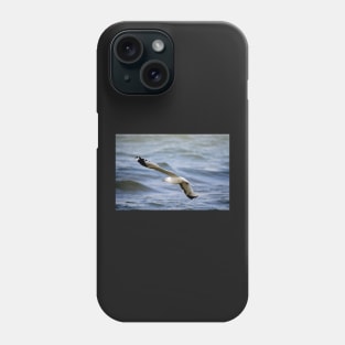 Gull, wind and waves Phone Case